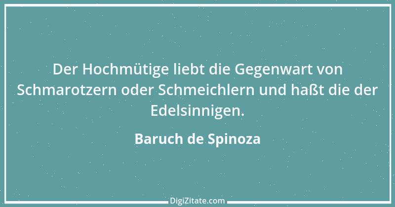 Zitat von Baruch de Spinoza 86