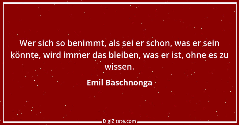 Zitat von Emil Baschnonga 113