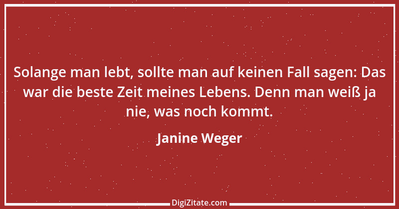 Zitat von Janine Weger 1