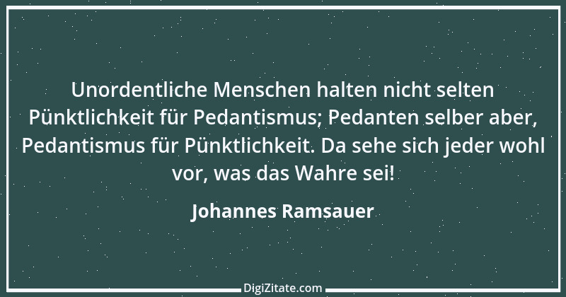 Zitat von Johannes Ramsauer 1