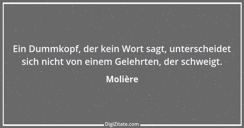 Zitat von Molière 120