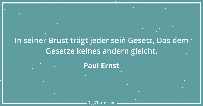 Zitat von Paul Ernst 134