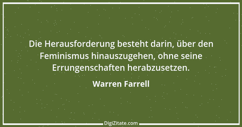 Zitat von Warren Farrell 3