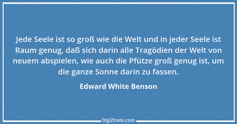 Zitat von Edward White Benson 2