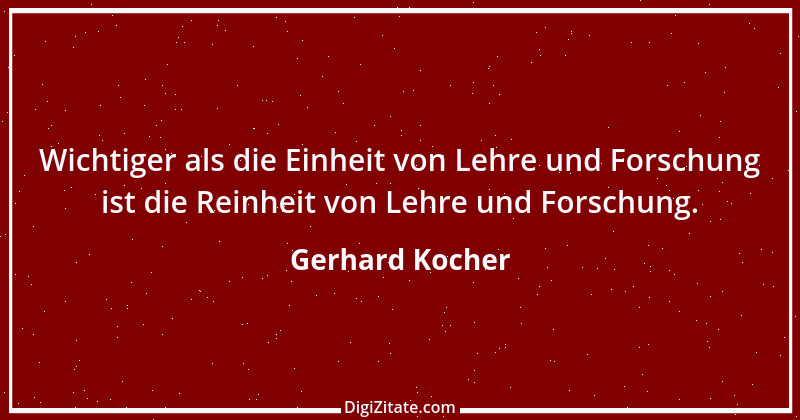 Zitat von Gerhard Kocher 227