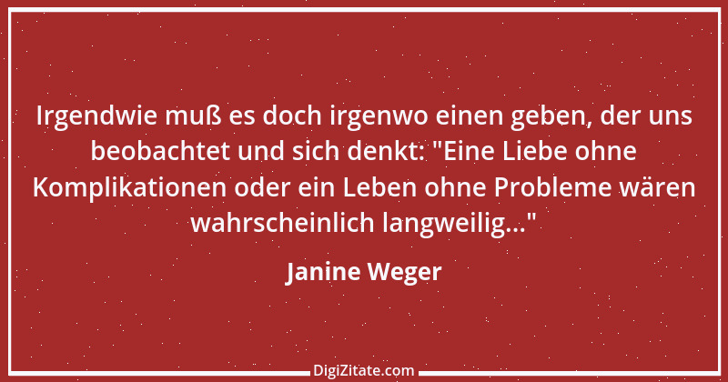 Zitat von Janine Weger 2