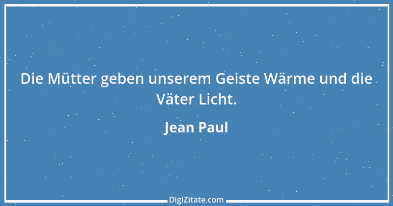 Zitat von Jean Paul 863