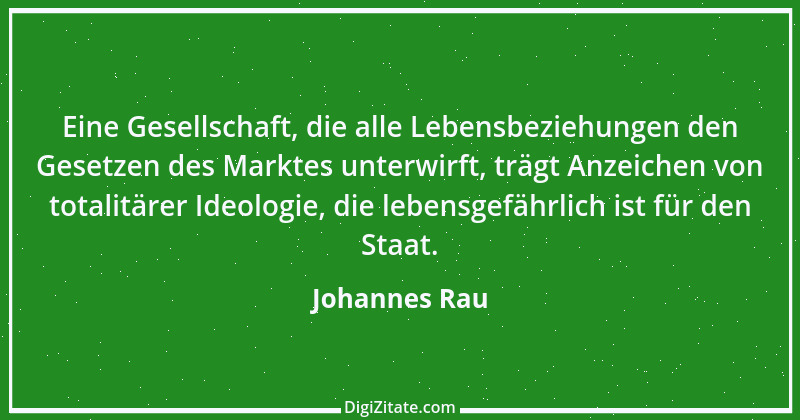 Zitat von Johannes Rau 1