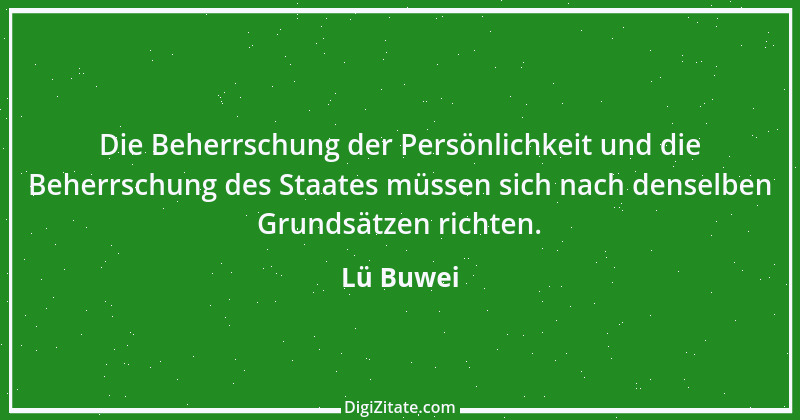 Zitat von Lü Buwei 44