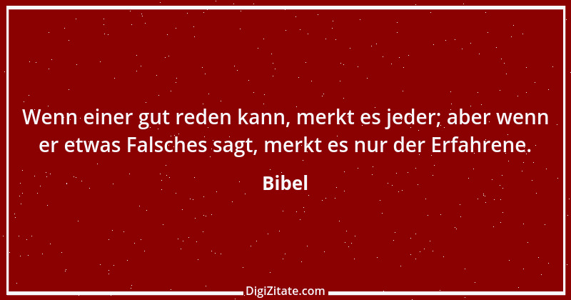 Zitat von Bibel 1754