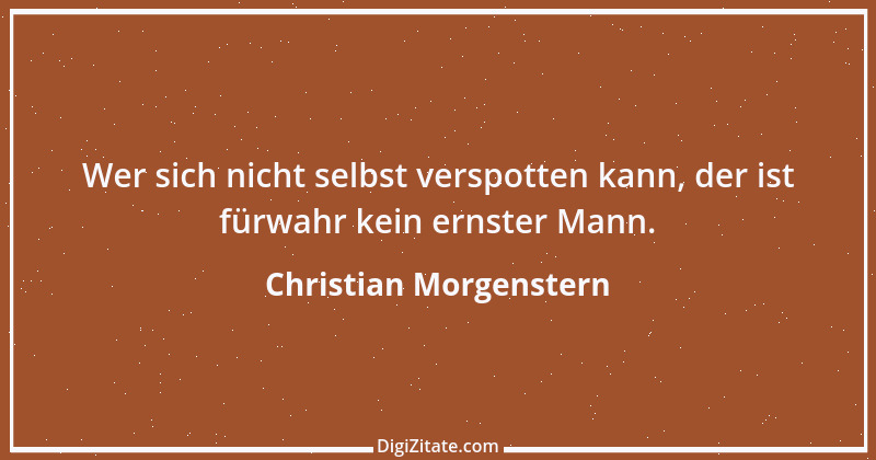 Zitat von Christian Morgenstern 242