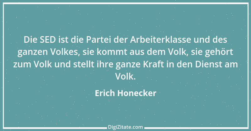 Zitat von Erich Honecker 2