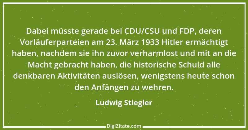 Zitat von Ludwig Stiegler 9