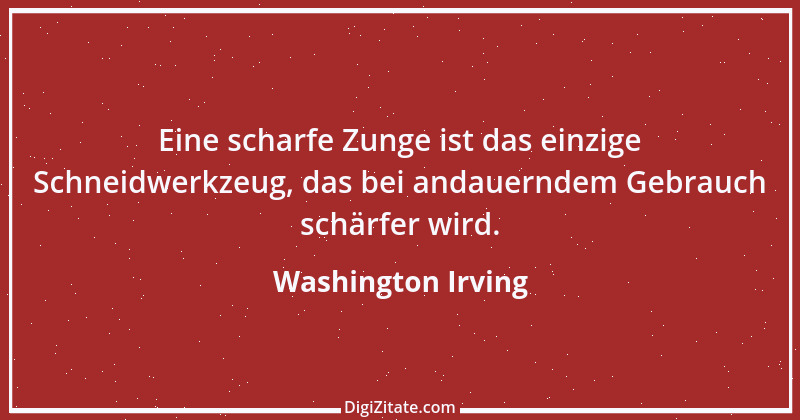 Zitat von Washington Irving 1