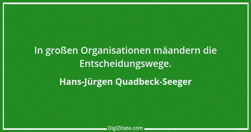 Zitat von Hans-Jürgen Quadbeck-Seeger 349