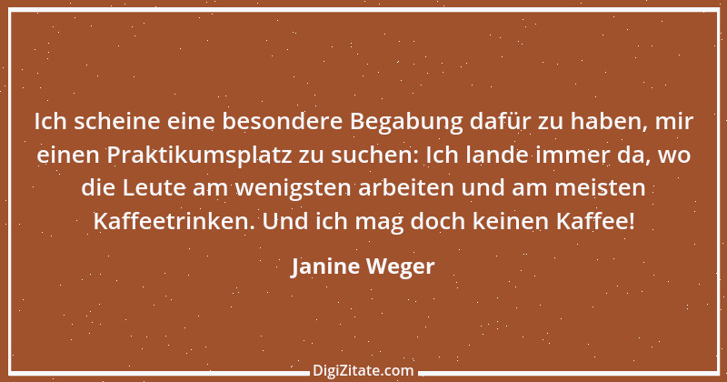 Zitat von Janine Weger 5