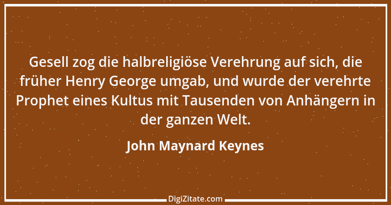 Zitat von John Maynard Keynes 5