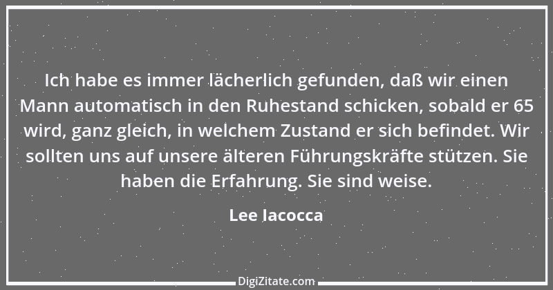 Zitat von Lee Iacocca 16