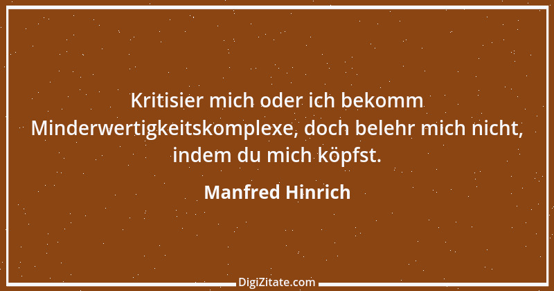 Zitat von Manfred Hinrich 1895