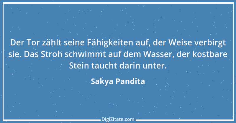 Zitat von Sakya Pandita 8