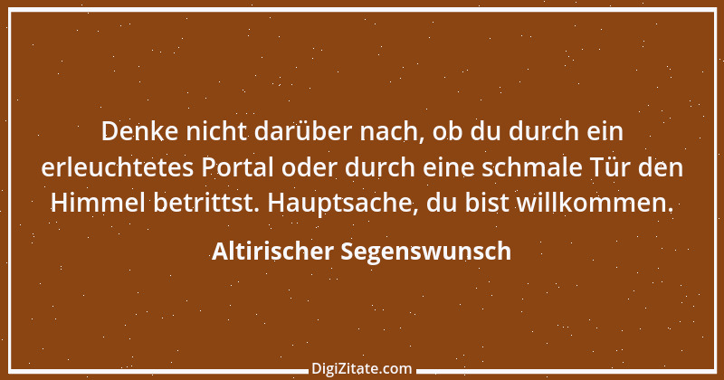 Zitat von Altirischer Segenswunsch 54