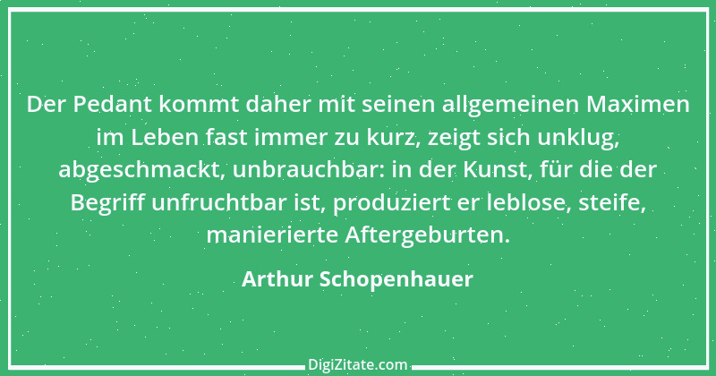 Zitat von Arthur Schopenhauer 588