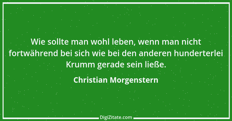 Zitat von Christian Morgenstern 245