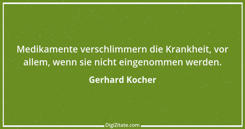 Zitat von Gerhard Kocher 231