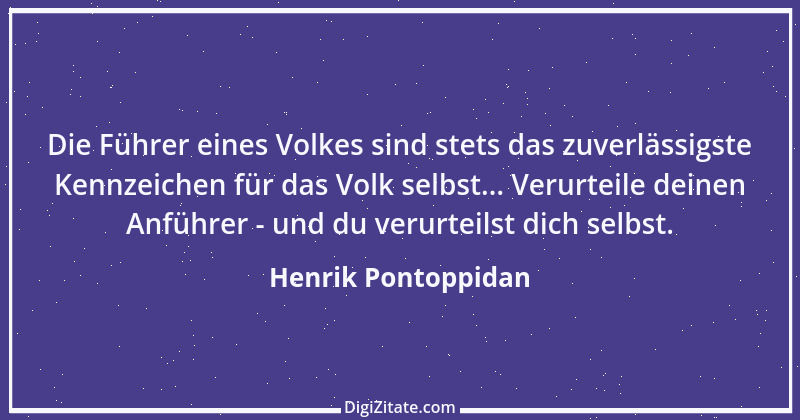 Zitat von Henrik Pontoppidan 1