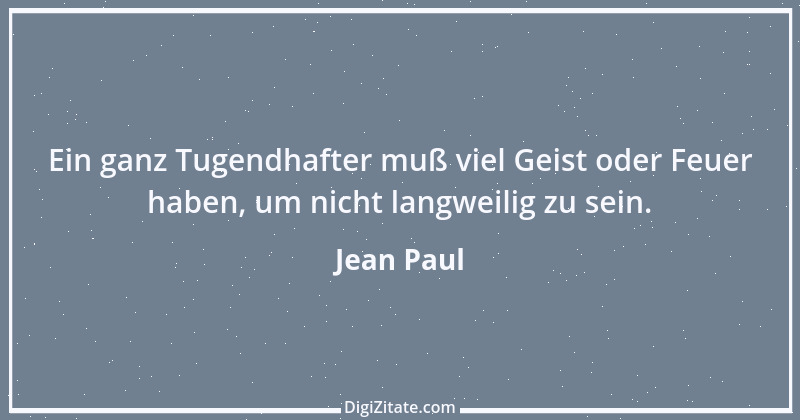 Zitat von Jean Paul 867