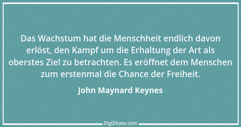 Zitat von John Maynard Keynes 6