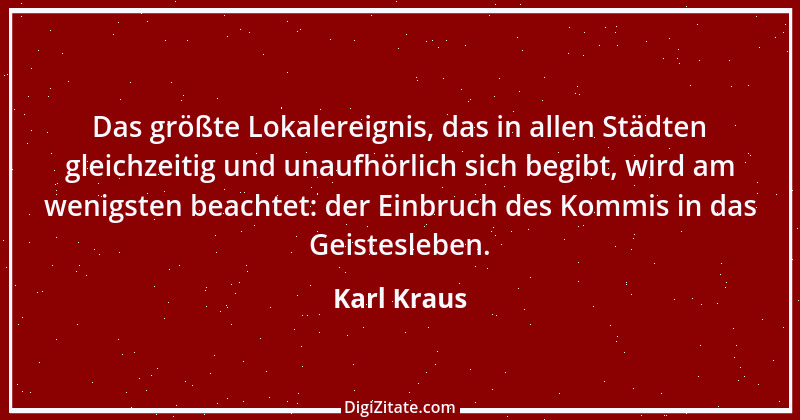 Zitat von Karl Kraus 481