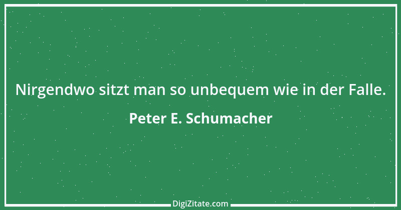 Zitat von Peter E. Schumacher 527