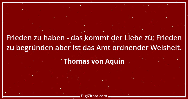 Zitat von Thomas von Aquin 27