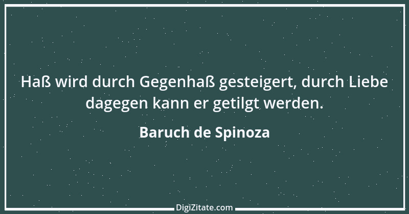 Zitat von Baruch de Spinoza 92