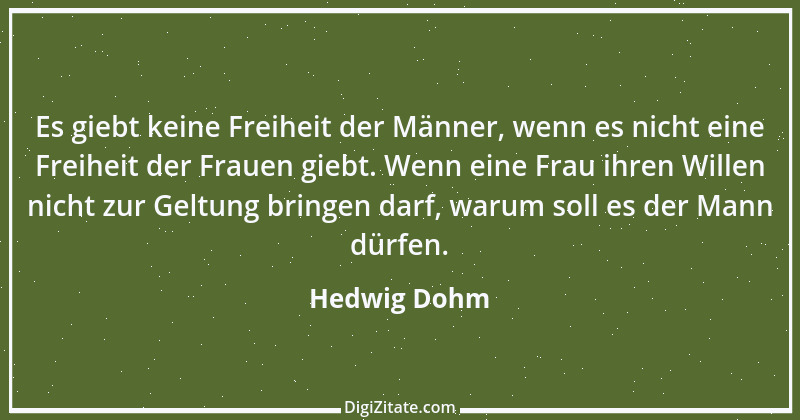 Zitat von Hedwig Dohm 81