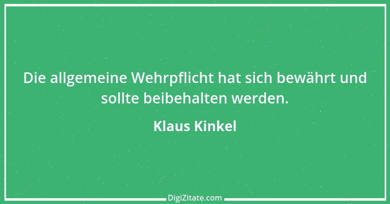 Zitat von Klaus Kinkel 8