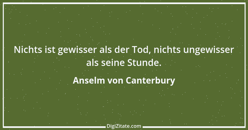 Zitat von Anselm von Canterbury 3