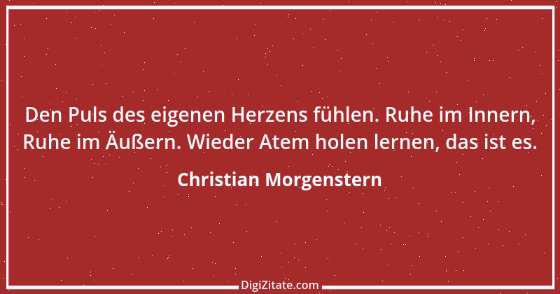 Zitat von Christian Morgenstern 247