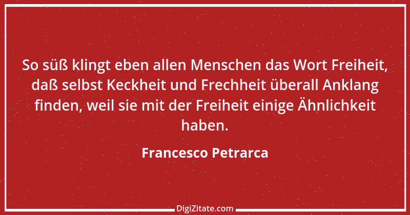 Zitat von Francesco Petrarca 74