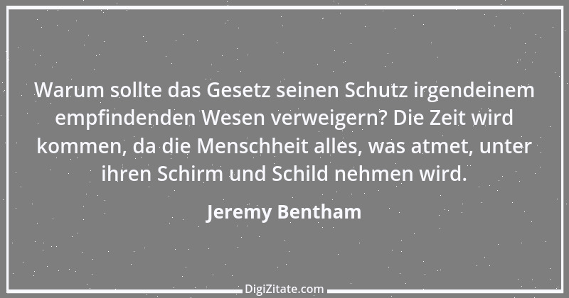 Zitat von Jeremy Bentham 2