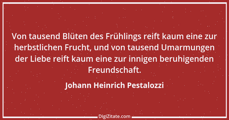 Zitat von Johann Heinrich Pestalozzi 195