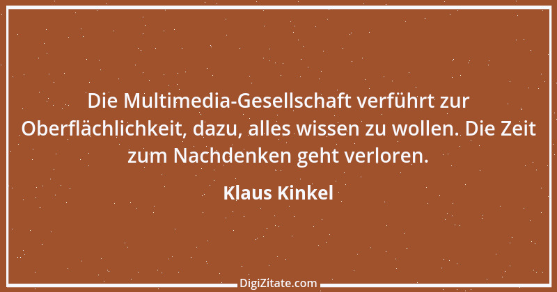 Zitat von Klaus Kinkel 9