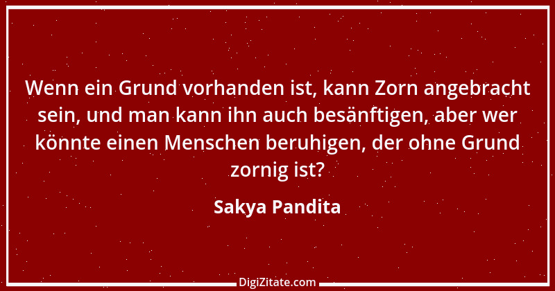 Zitat von Sakya Pandita 11