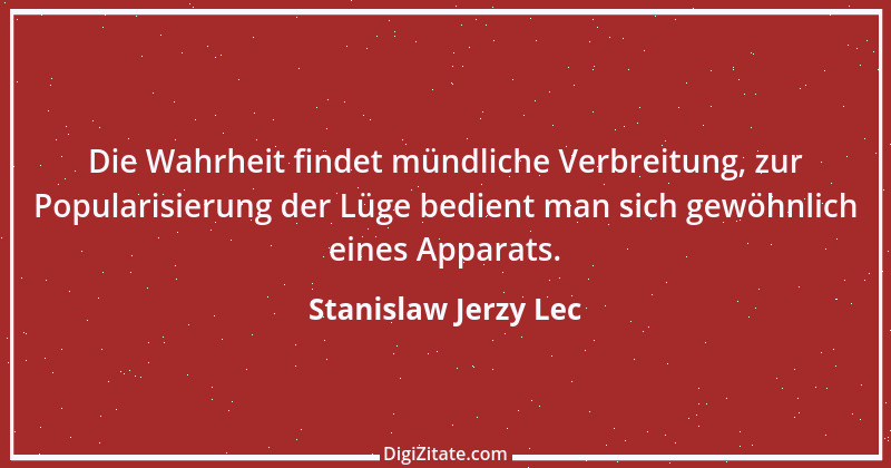 Zitat von Stanislaw Jerzy Lec 57