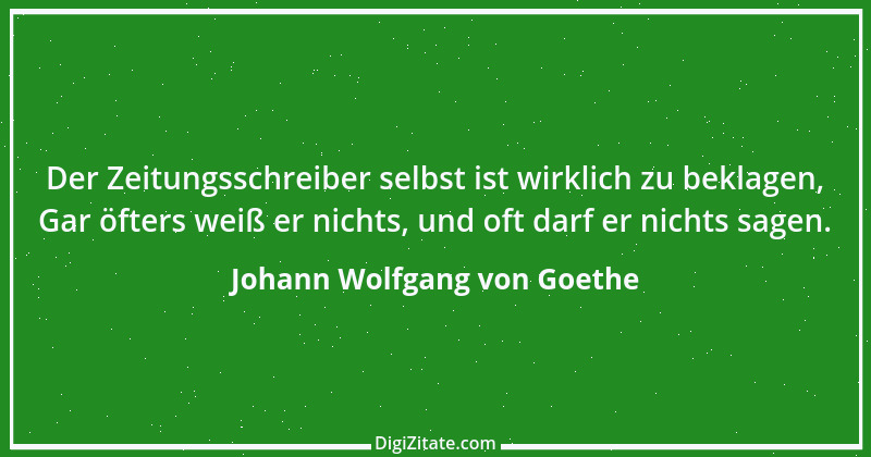 Zitat von Johann Wolfgang von Goethe 3725