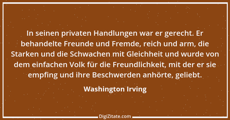 Zitat von Washington Irving 7